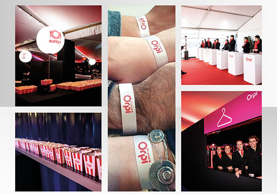  Orpi - En piste - Signalétique, bracelets, ballons... 